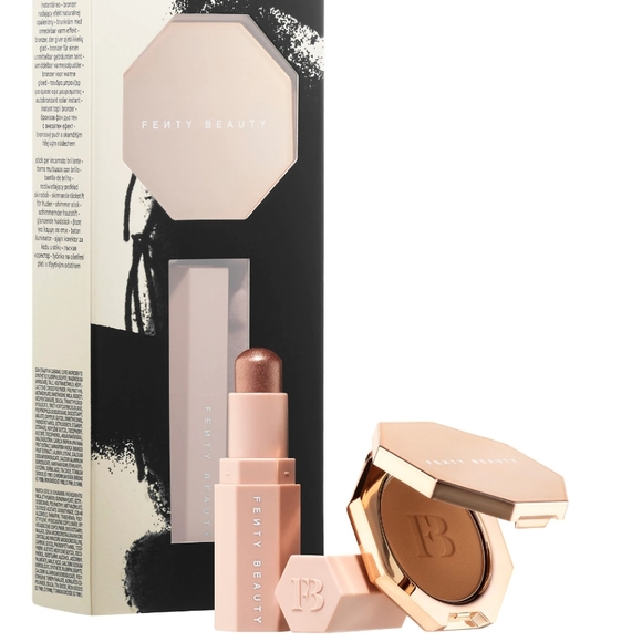 Fenty Beauty lil" Bronzer Duo Shady Biz and Mini  Match Stix Shimmer Sinamon - Picture 1 of 4